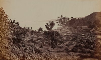 Village on Irrawaddy by British Photographer